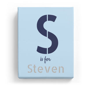 S is for Steven - Stylistic