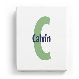 Calvin Overlaid on C - Cartoony