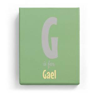 G is for Gael - Cartoony