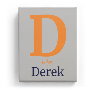 D is for Derek - Classic