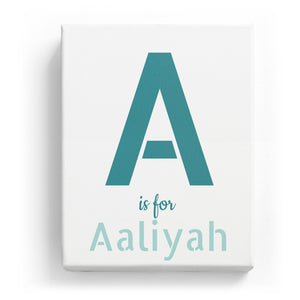 A is for Aaliyah - Stylistic