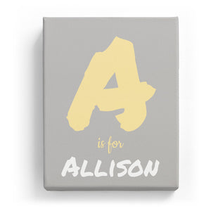 A is for Allison - Artistic
