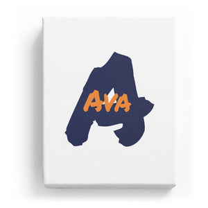 Ava Overlaid on A - Artistic