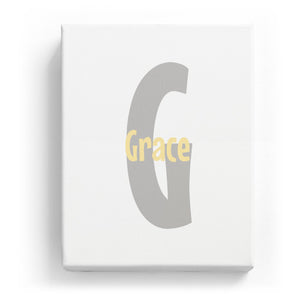 Grace Overlaid on G - Cartoony
