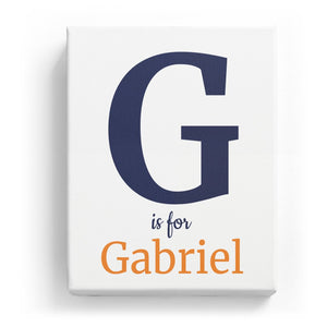 G is for Gabriel - Classic