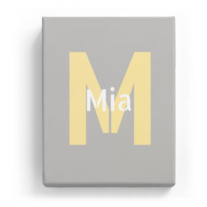 Mia Overlaid on M - Stylistic