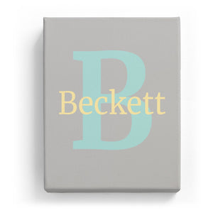 Beckett Overlaid on B - Classic