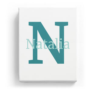 Natalia Overlaid on N - Classic