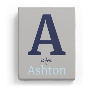 A is for Ashton - Classic