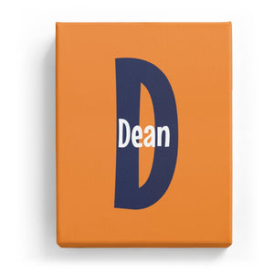 Dean Overlaid on D - Cartoony