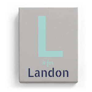 L is for Landon - Stylistic
