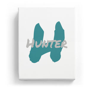 Hunter Overlaid on H - Artistic