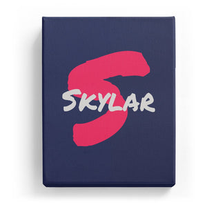 Skylar Overlaid on S - Artistic