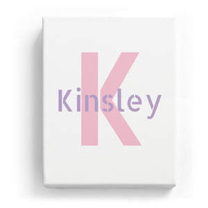 Kinsley Overlaid on K - Stylistic