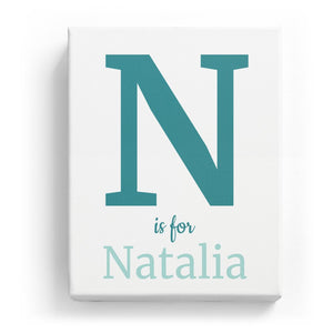N is for Natalia - Classic