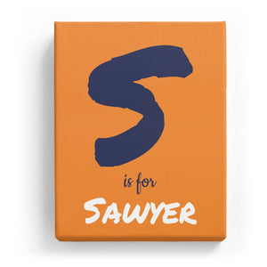 S is for Sawyer - Artistic