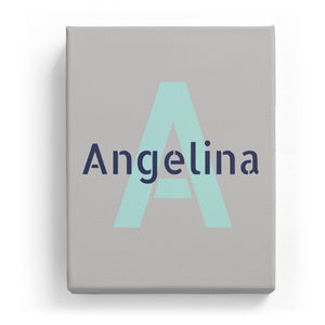 Angelina Overlaid on A - Stylistic