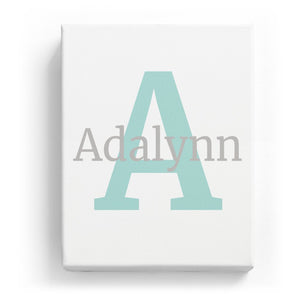 Adalynn Overlaid on A - Classic