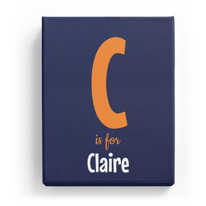 C is for Claire - Cartoony