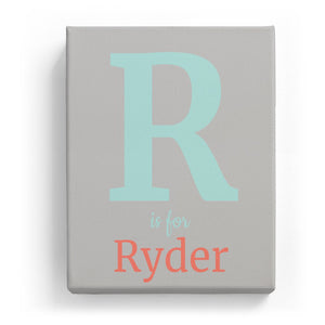R is for Ryder - Classic