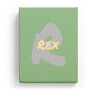 Rex Overlaid on R - Artistic