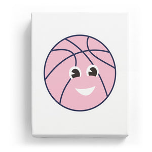 Basketball with a Face - No Background