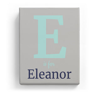 E is for Eleanor - Classic