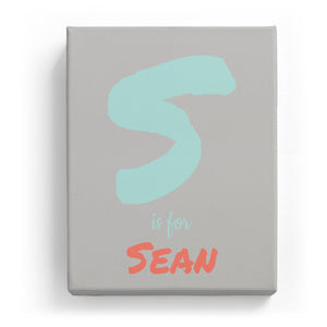 S is for Sean - Artistic