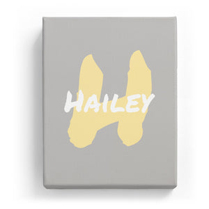 Hailey Overlaid on H - Artistic