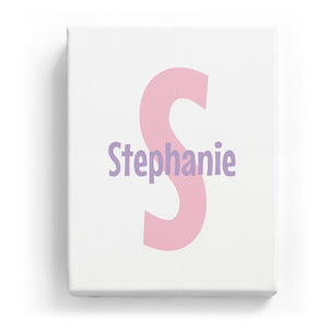 Stephanie Overlaid on S - Cartoony
