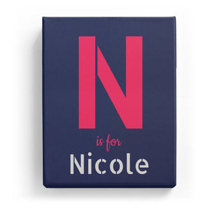 N is for Nicole - Stylistic