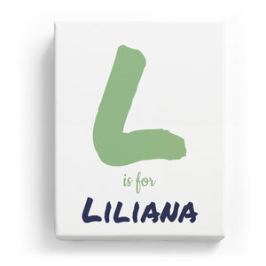 L is for Liliana - Artistic
