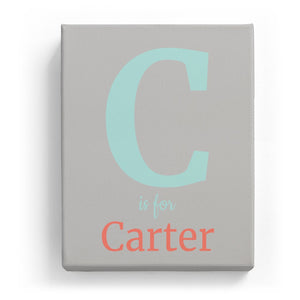 C is for Carter - Classic