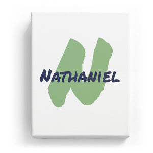 Nathaniel Overlaid on N - Artistic