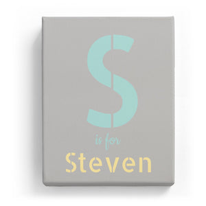 S is for Steven - Stylistic