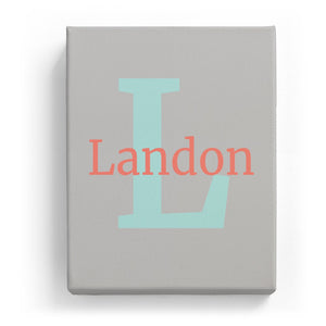 Landon Overlaid on L - Classic