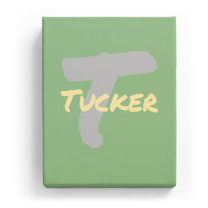 Tucker Overlaid on T - Artistic