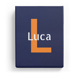 Luca Overlaid on L - Stylistic