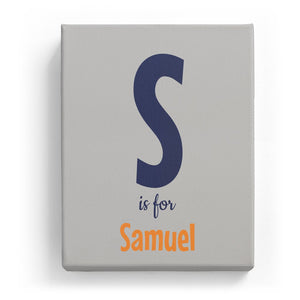 S is for Samuel - Cartoony