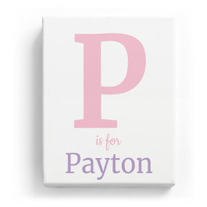 P is for Payton - Classic