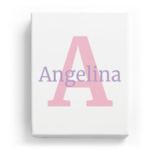 Angelina Overlaid on A - Classic
