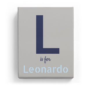 L is for Leonardo - Stylistic