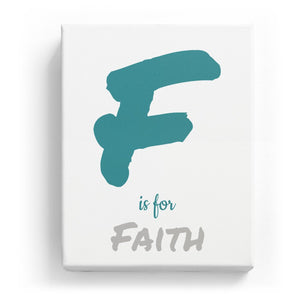 F is for Faith - Artistic