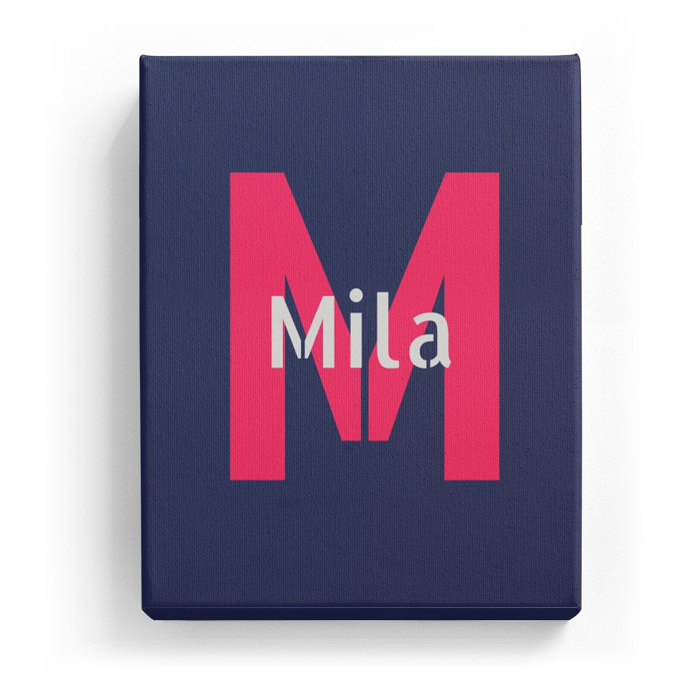 Mila's Personalized Canvas Art