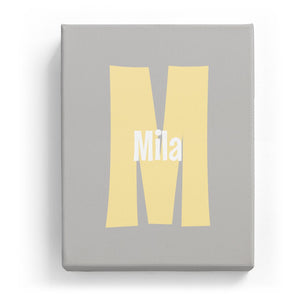 Mila Overlaid on M - Cartoony