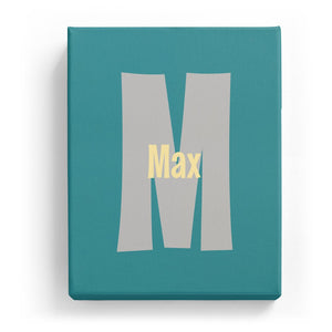 Max Overlaid on M - Cartoony