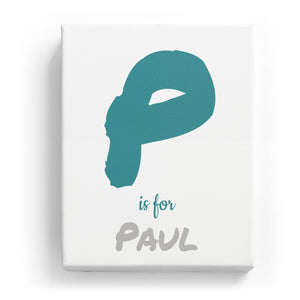 P is for Paul - Artistic