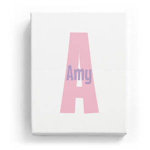 Amy Overlaid on A - Cartoony