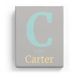 C is for Carter - Classic