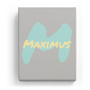 Maximus Overlaid on M - Artistic